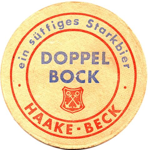 bremen hb-hb haake rund 1stg 1a (215-doppelbock-blaurot)